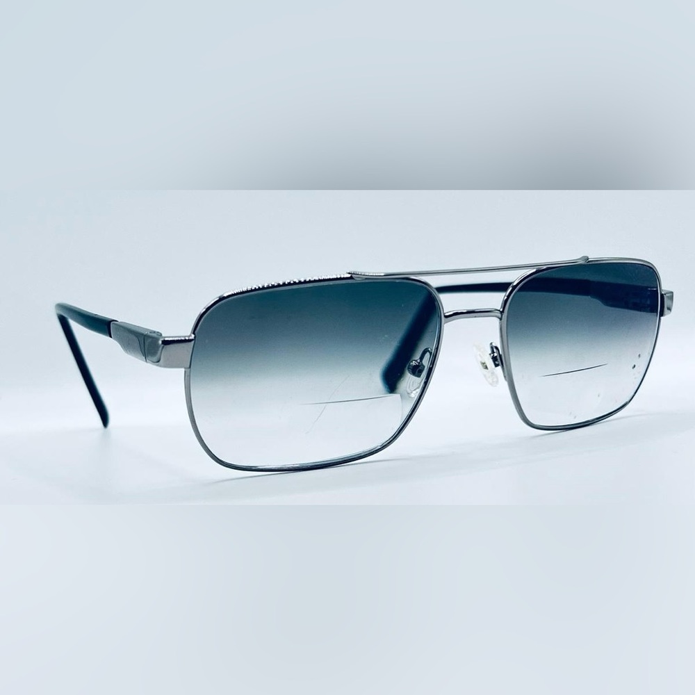 Vintage Safilo E7021 Gunmetal Pilot Sunglasses Frames Only